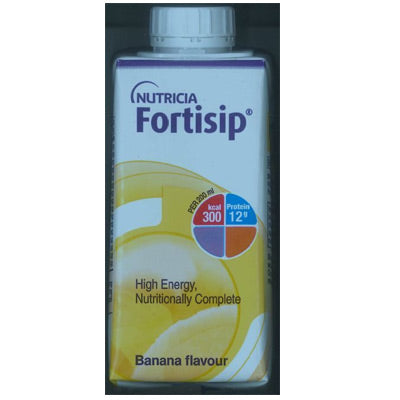 Fortisip Banana Milkshake (24 x 200ml Carton/Tetra)- Special Offer