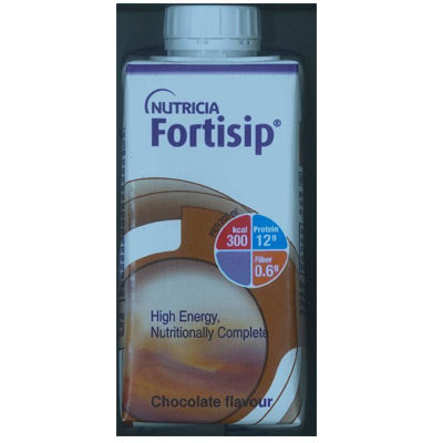 Fortisip Chocolate Milkshake (24 x 200ml Carton/Tetra)- Special Offer