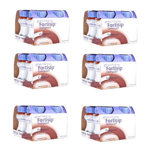 Fortisip Compact Chocolate SPECIAL OFFER - 6 Pack (4x125ml – 24 bottles)