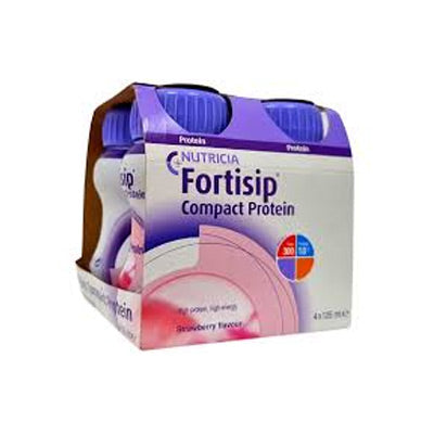 Fortisip Compact Fibre Strawberry ( 4 x 125ml) SPECIAL OFFER