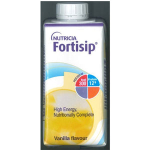 Fortisip Vanilla Milkshake (200 ml Carton/Tetra)